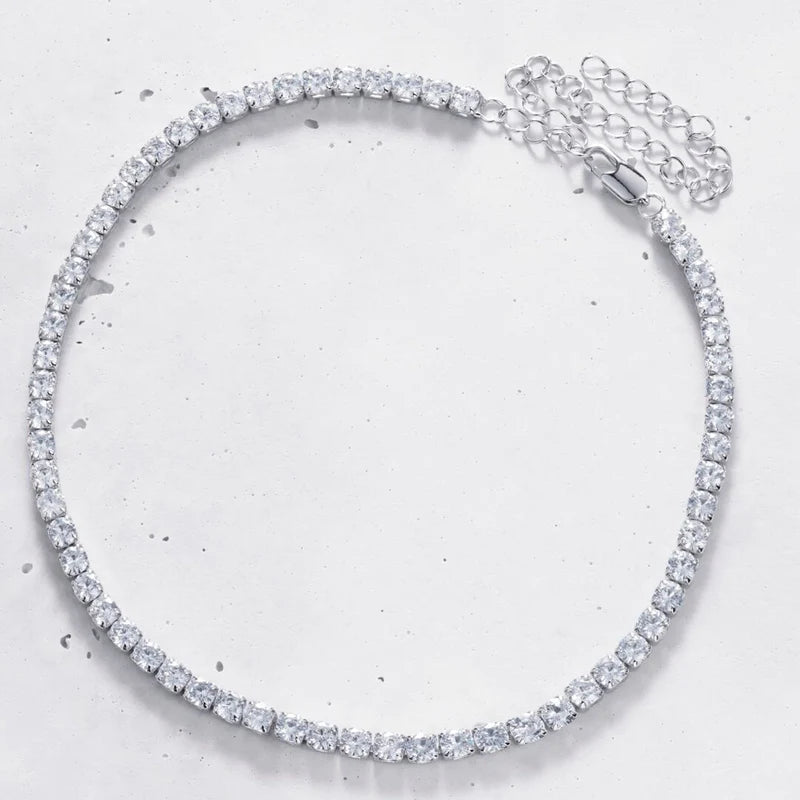 Crystal choker necklace