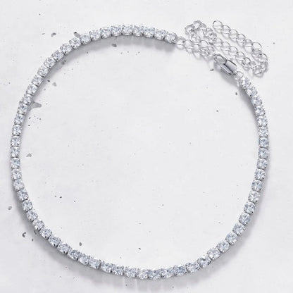 Crystal choker necklace