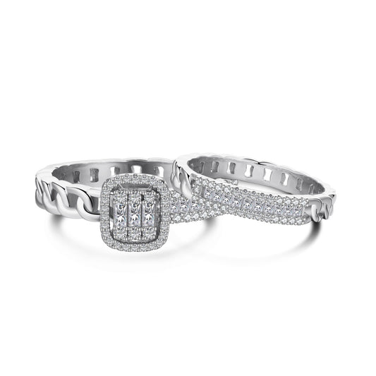 Duo Embrace Ring