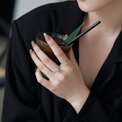 Duo Embrace Ring