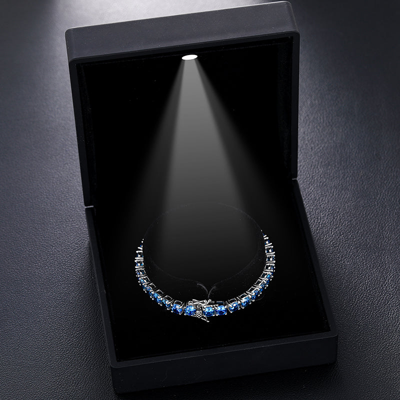 Tennis Chain Moissanite Bracelet 3MM