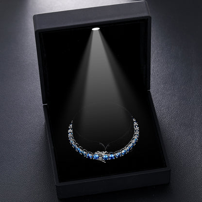 Tennis Chain Moissanite Bracelet 3MM