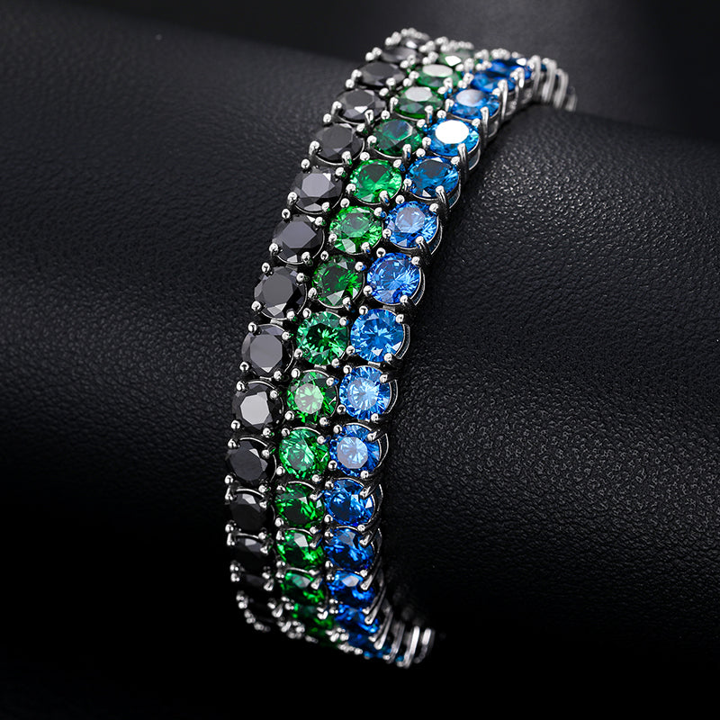 Tennis Chain Moissanite Bracelet 3MM