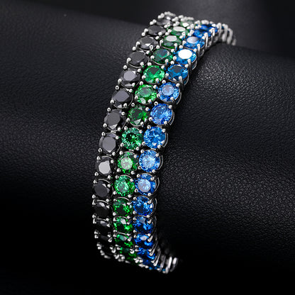 Tennis Chain Moissanite Bracelet 3MM
