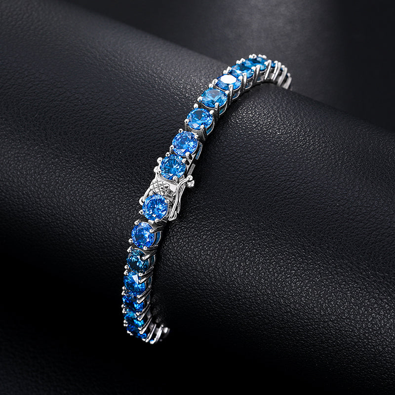 Tennis Chain Moissanite Bracelet 3MM