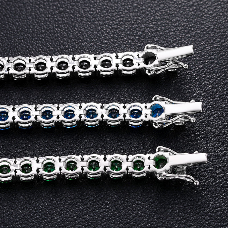 Tennis Chain Moissanite Bracelet 3MM