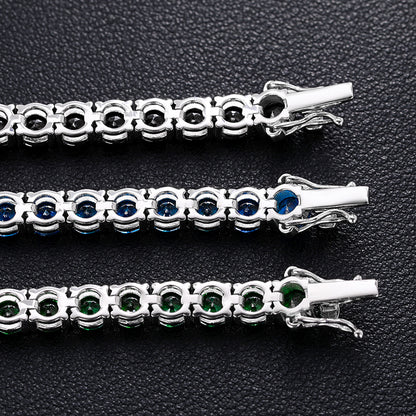Tennis Chain Moissanite Bracelet 3MM