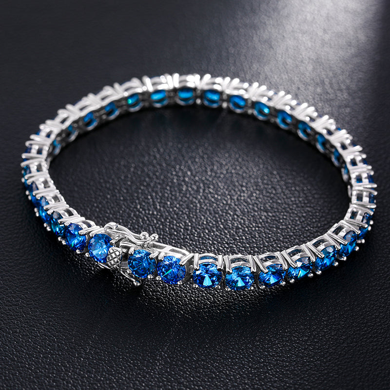 Tennis Chain Moissanite Bracelet 3MM