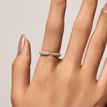 Open Pave Ring