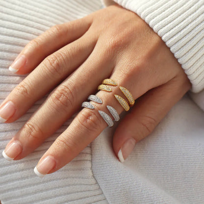Open Pave Ring