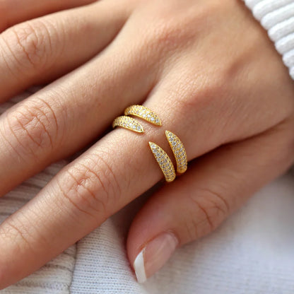Open Pave Ring