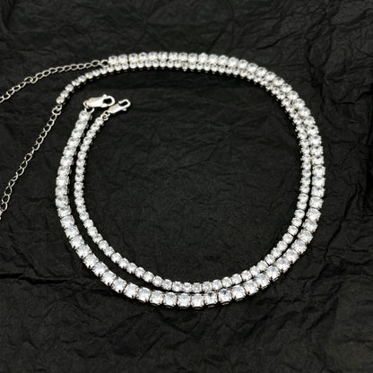 Crystal choker necklace