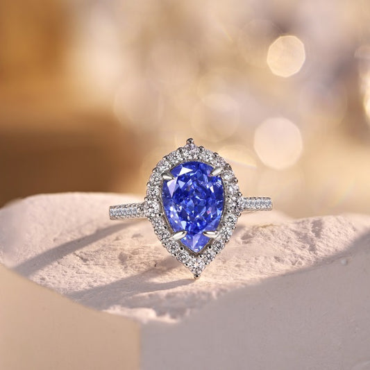 Royal Violet Radiance Ring