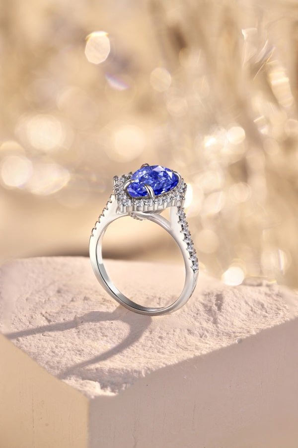 Royal Violet Radiance Ring