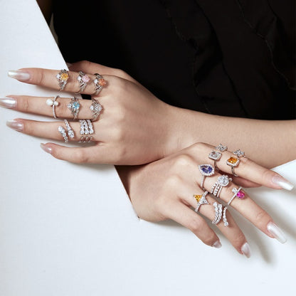 Royal Violet Radiance Ring