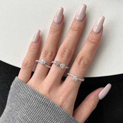 Petal Harmony Ring Set